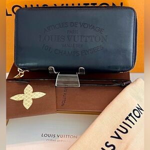 Rare Limited Edition! Louis Vuitton Portofeuil Parnacea Zippy Wallet-FULL SET🔥